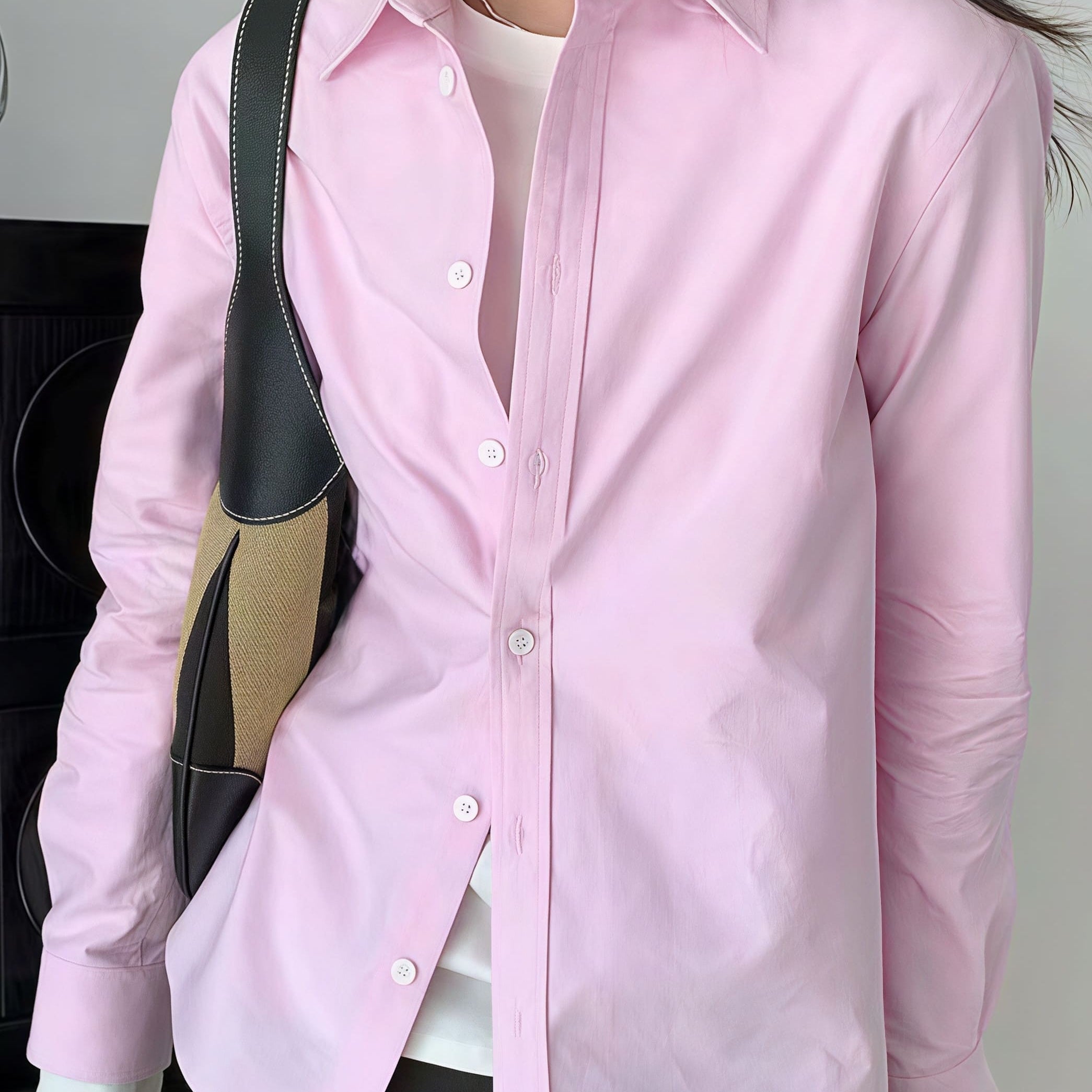 Blusa foderata versatile di alta qualità Y2K