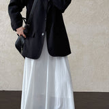 Blazer oversize con texture a nido d'ape