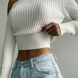 Zena - Top di alta qualità con design a spalle scoperte