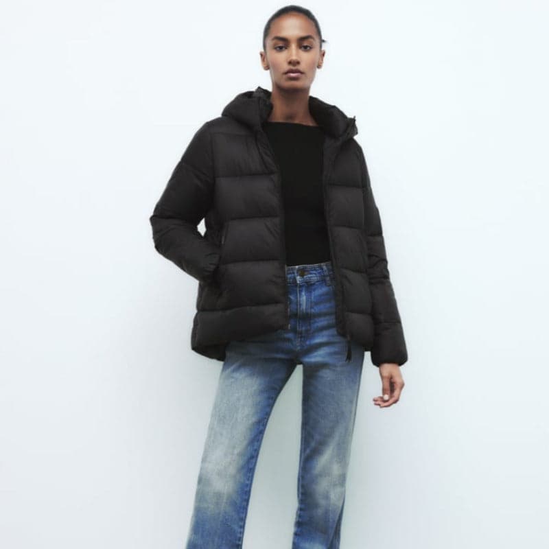 Giacca calda Amélie | Giacca con cerniera alla moda