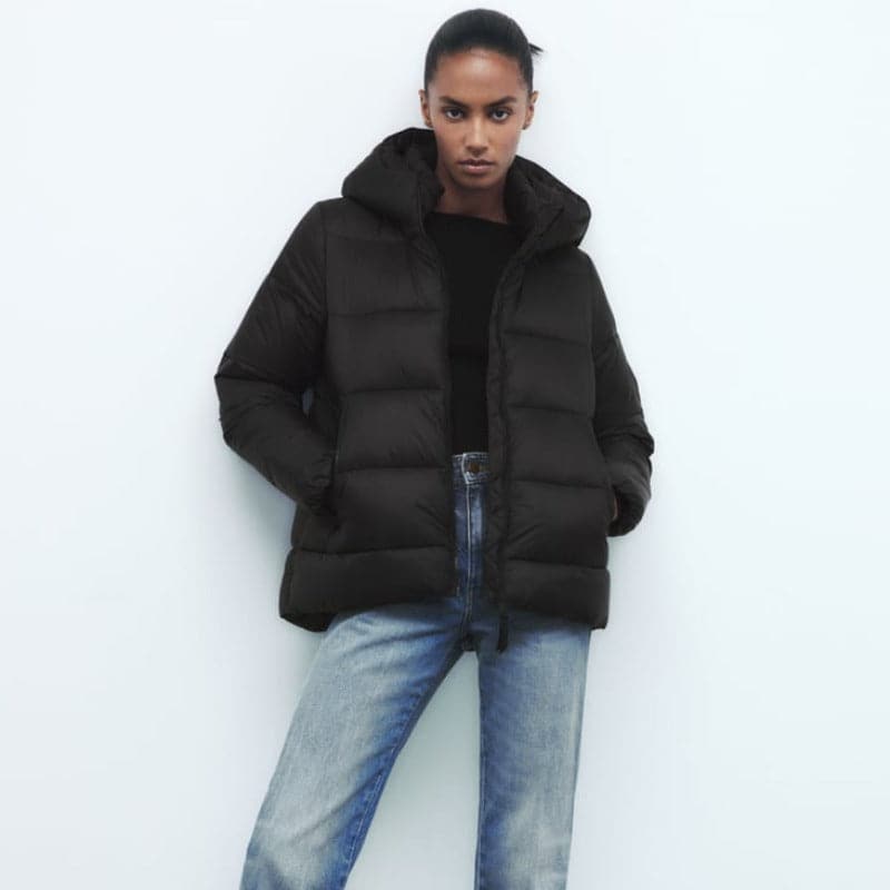 Giacca calda Amélie | Giacca con cerniera alla moda