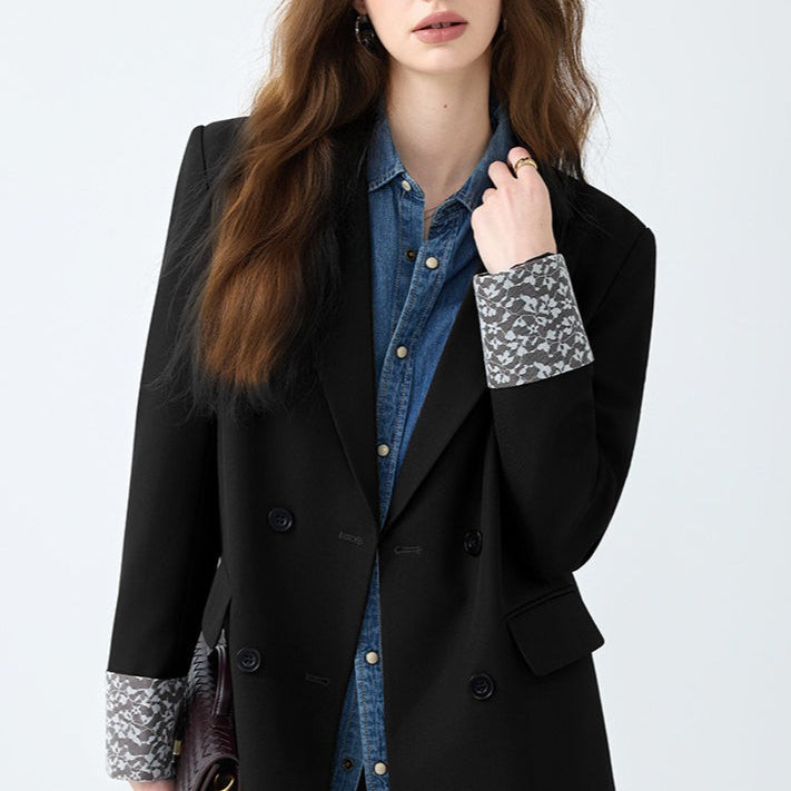 Blazer a maniche lunghe dalla vestibilità ampia