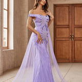 Sama - L'abito lungo con le spalle scoperte