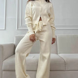 Completo da pendolare in maglia aderente con cerniera bidirezionale