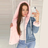 Hermina - Giacca con cappuccio elegante e di alta qualità