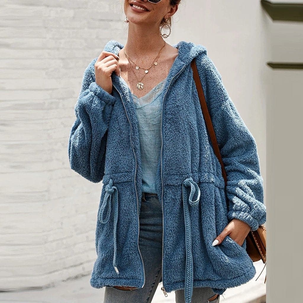 Charlotte - Elegante giacca con cappuccio