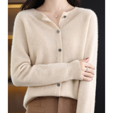 Cardigan in lana leggero ed elegante da donna