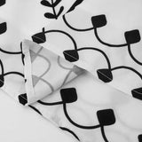 Completo da donna - Top corto ricamato a maniche corte + gonna avvolgente a vita alta