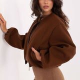 Giubbotto bomber morbido al tatto