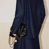 Blazer doppiopetto in twill