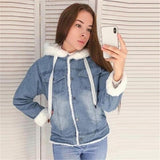 Hermina - Giacca con cappuccio elegante e di alta qualità