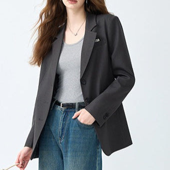 Elegante blazer a maniche lunghe