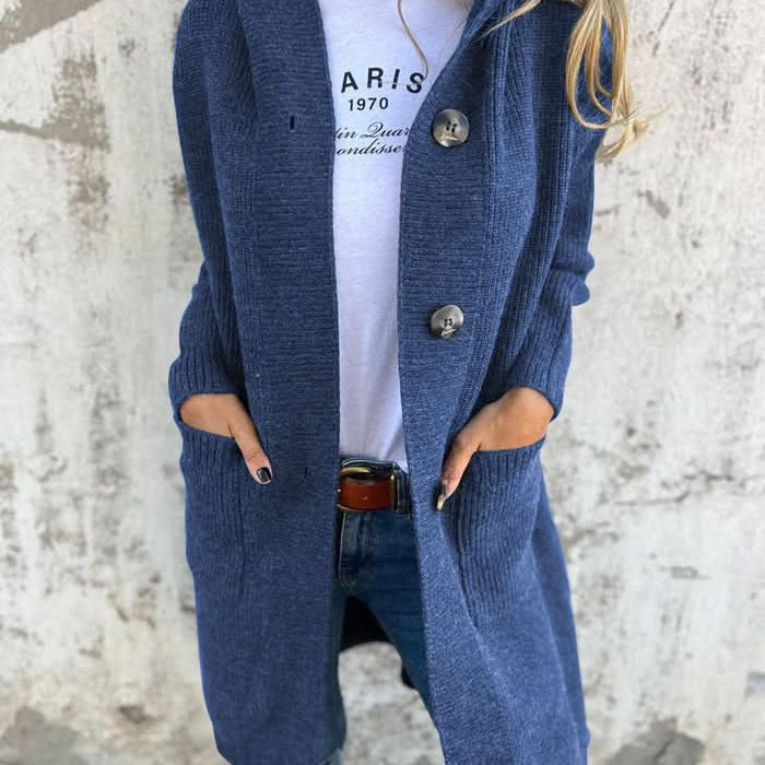 Cardigan fantasia elegante e comodo per donna