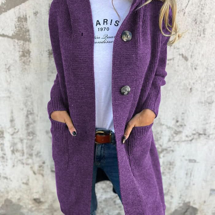 Cardigan fantasia elegante e comodo per donna