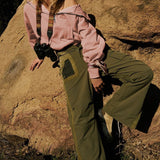 Felpa sportiva corta con coulisse