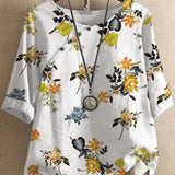 Ophelia - Camicetta firmata, lavorazione di alta qualità e motivi intricati