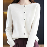 Cardigan in lana leggero ed elegante da donna