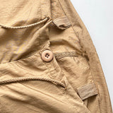 Pantaloni cargo estivi larghi con coulisse e paracadute