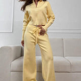 Completo da pendolare in maglia aderente con cerniera bidirezionale