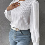 Amelia - Camicetta con maniche a sbuffo - per tutti i giorni