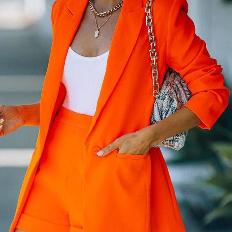 Nina - Completo pantalone e blazer di alta qualità in colori straordinari