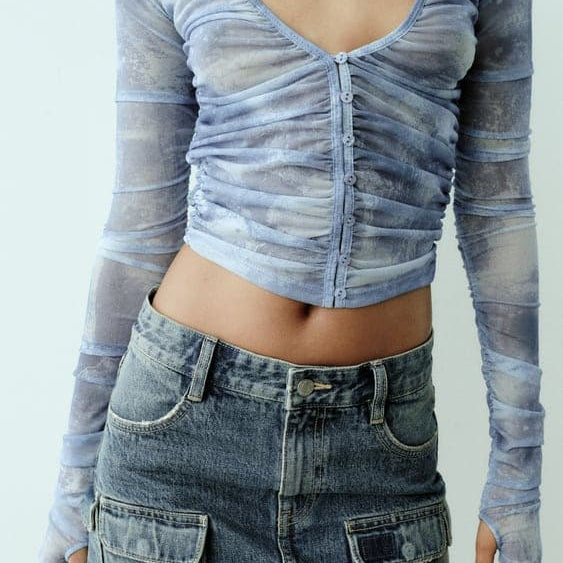 Lari - Gonna in denim di alta qualità