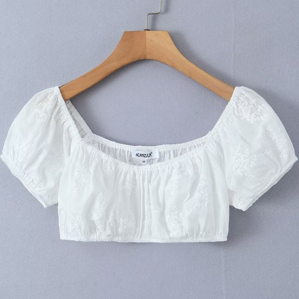 Completo canotta corta Pure Desire con gonna a vita alta