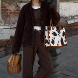 Giacca monopetto con collo alto