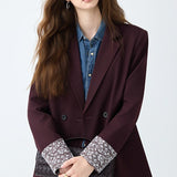 Blazer a maniche lunghe dalla vestibilità ampia