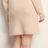 Minigonna a trapezio in lana