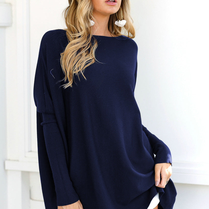 Maglione da donna – Vestibilità oversize – Maniche lunghe, stile casual