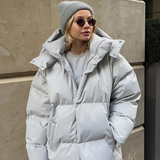 Cappotto invernale da donna caldo, versatile ed elegante