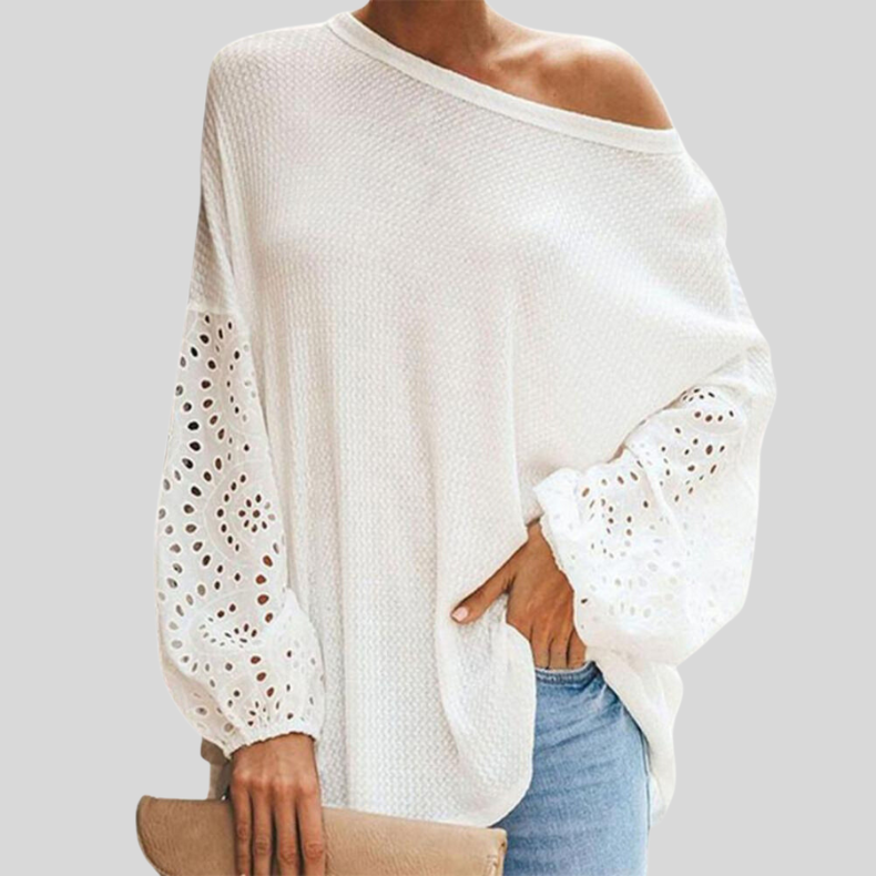 Nuru - Splendida camicetta con cut-out