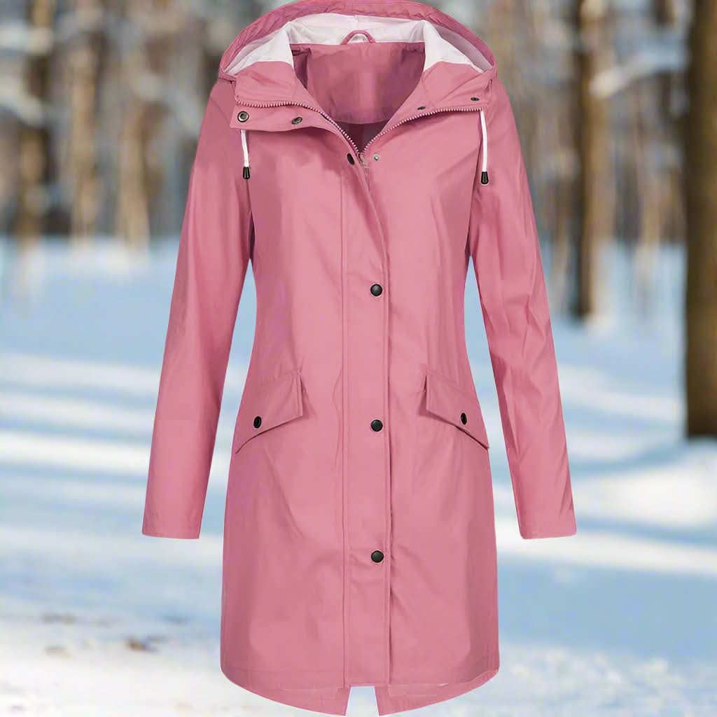 Giacca impermeabile resistente ed elegante da donna