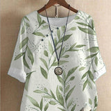 Ophelia - Camicetta firmata, lavorazione di alta qualità e motivi intricati