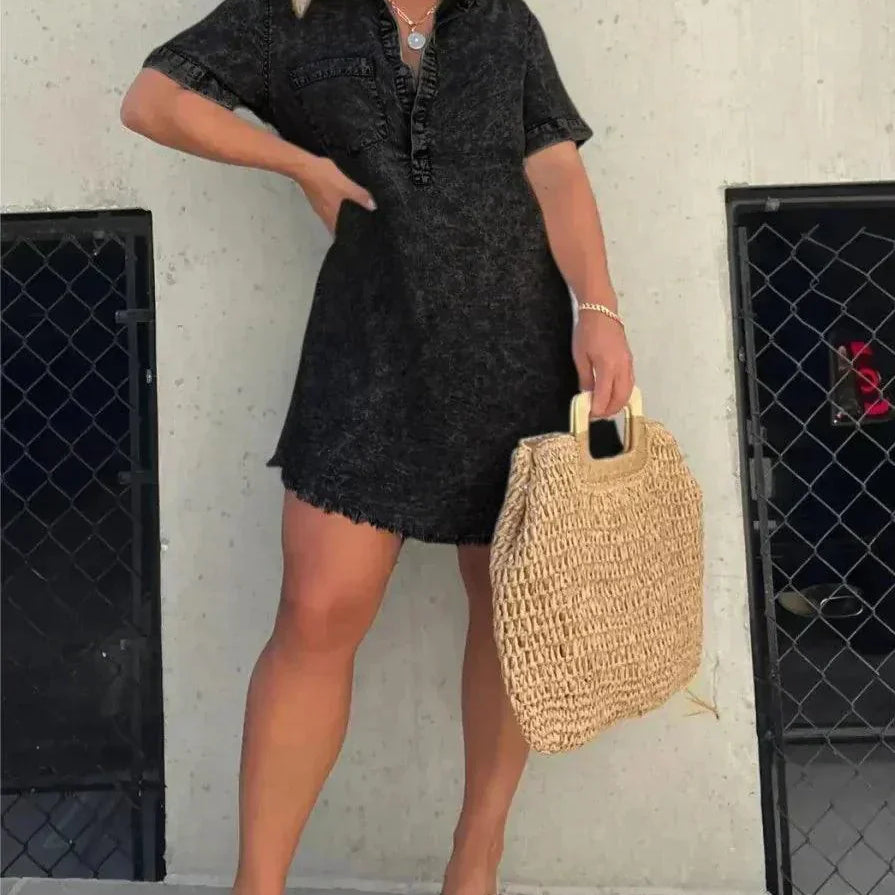 Camicia in denim senza tempo: elegante e comoda