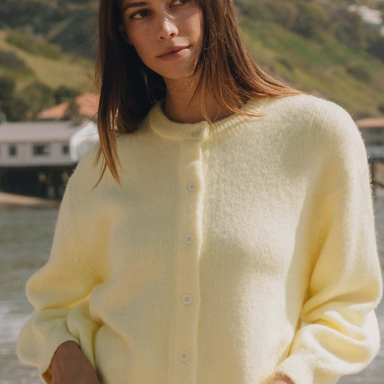 Cardigan in maglia versatile