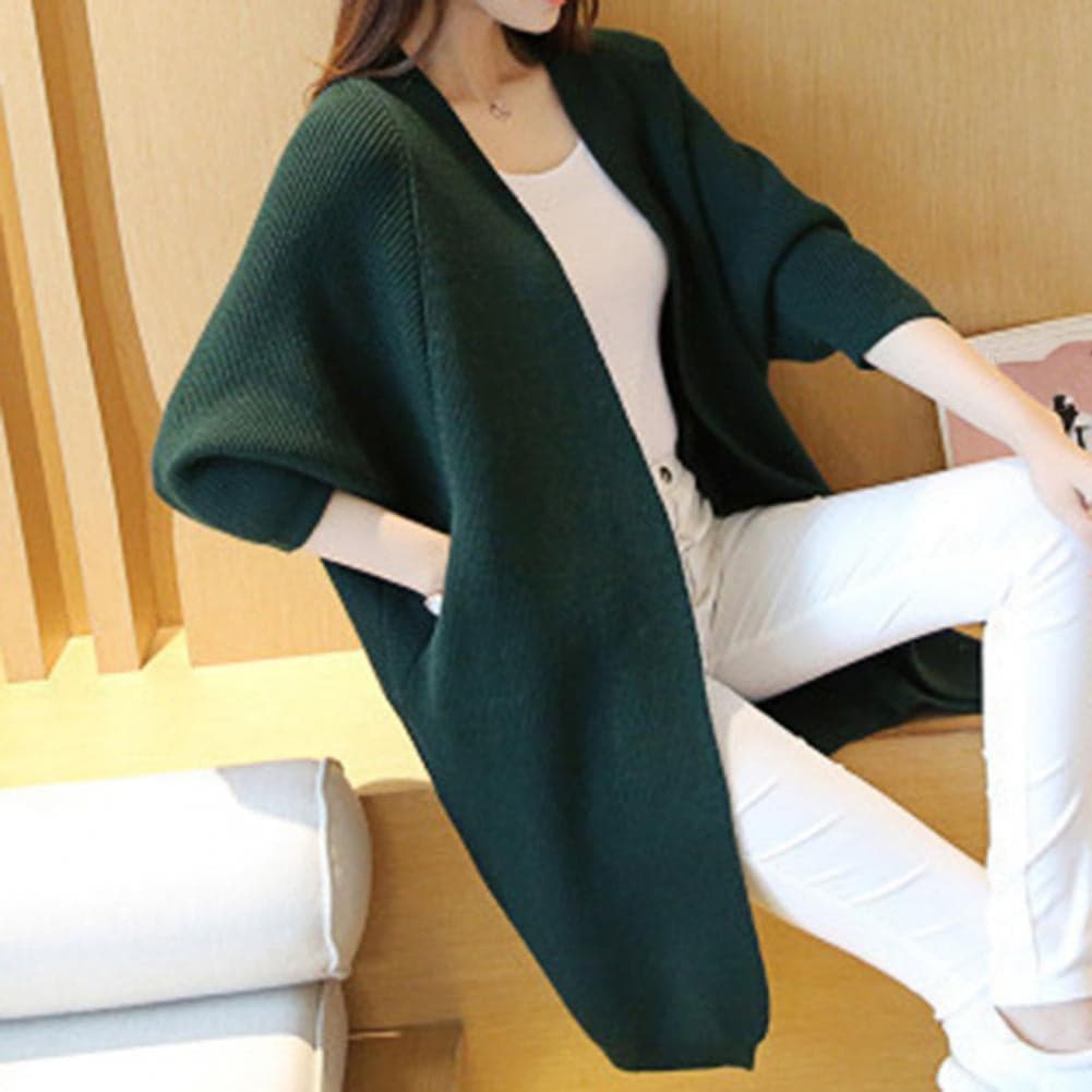 Liah - Cardigan lungo e morbido in cotone
