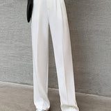 Pantaloni a vita alta da donna - Taglio svasato moderno - Eleganti e comodi