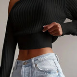 Zena - Top di alta qualità con design a spalle scoperte