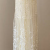 Gonna a trapezio vintage in pizzo rilassato