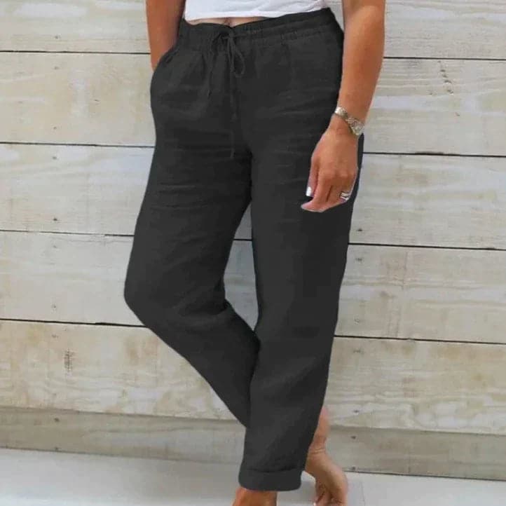 Pantaloni da donna - Vita elastica - Comodi e casual