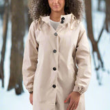 Giacca antipioggia leggera, comoda e protettiva per donna