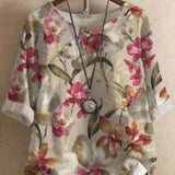 Ophelia - Camicetta firmata, lavorazione di alta qualità e motivi intricati