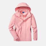 Completo due pezzi da donna - Tessuto resistente - Vestibilità comoda - Collo alto con cappuccio regolabile