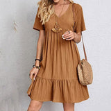 Carino - Splendido abito estivo con scollo a V