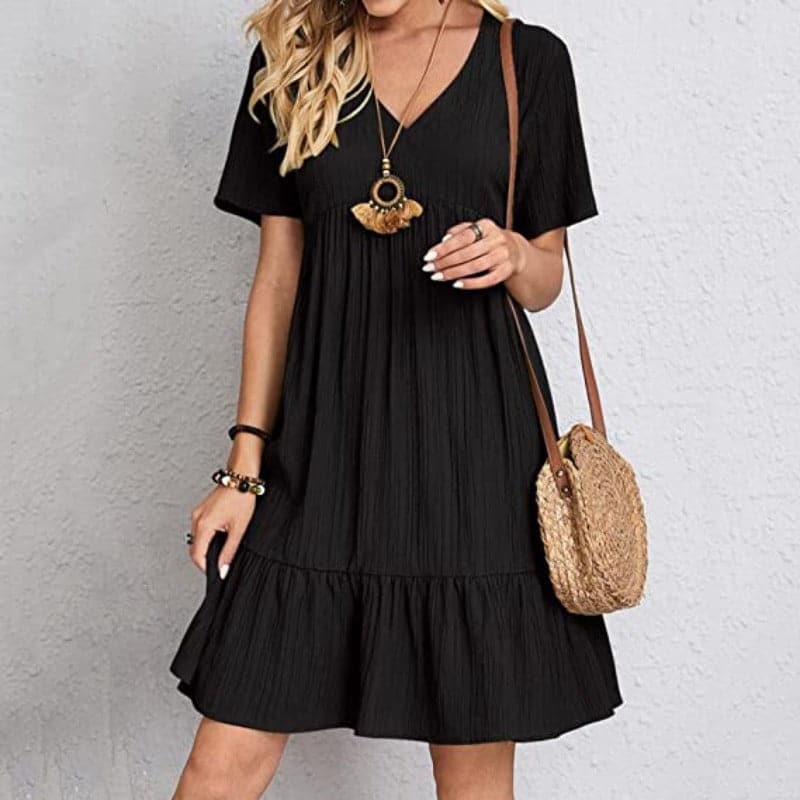 Carino - Splendido abito estivo con scollo a V