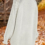 Abito in maglia da donna comodo, elegante e accogliente