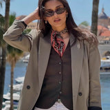 Blazer su misura elegante da ufficio