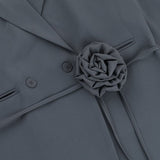 Elegante blazer floreale